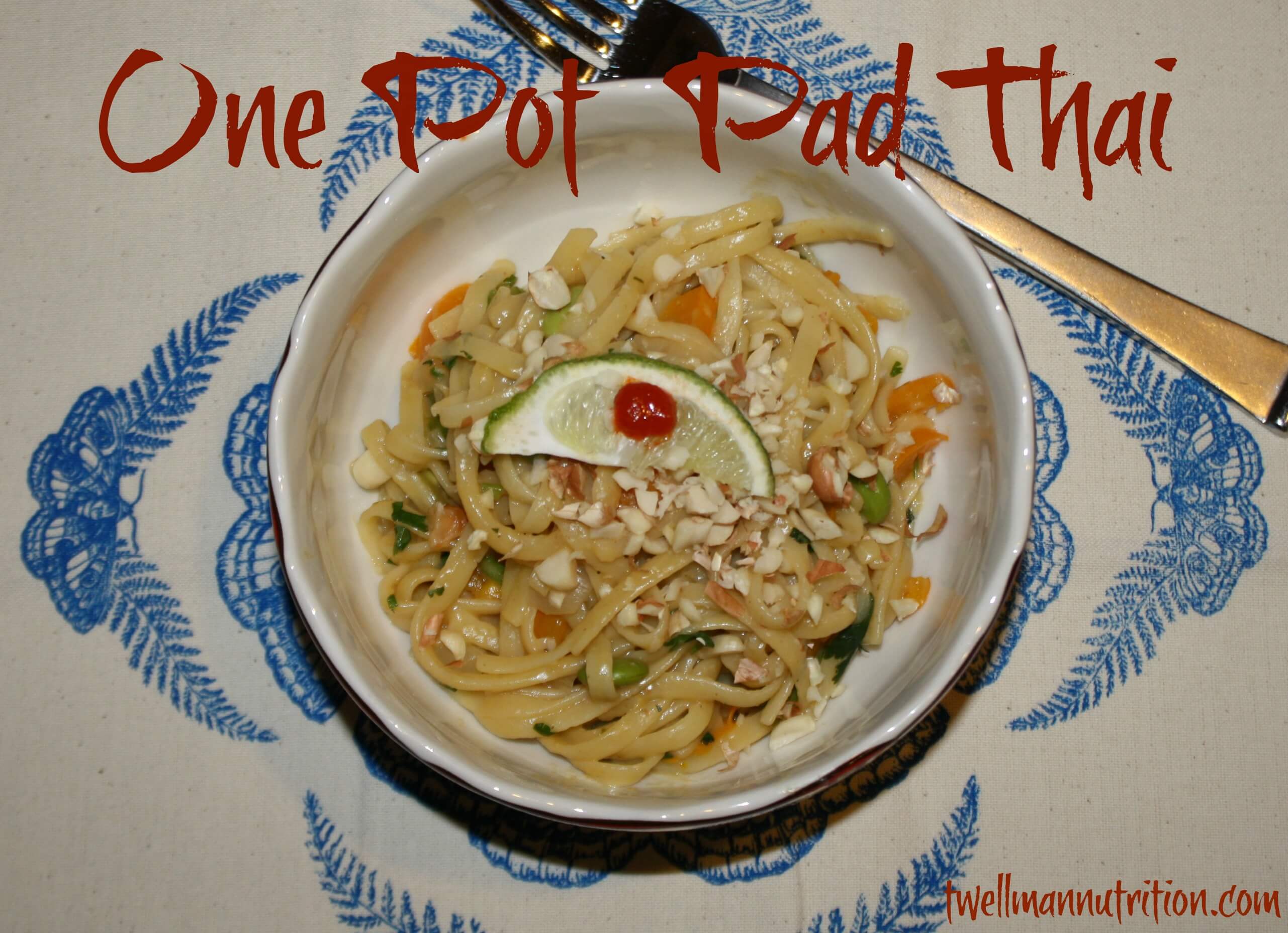 One Pot Pad Thai