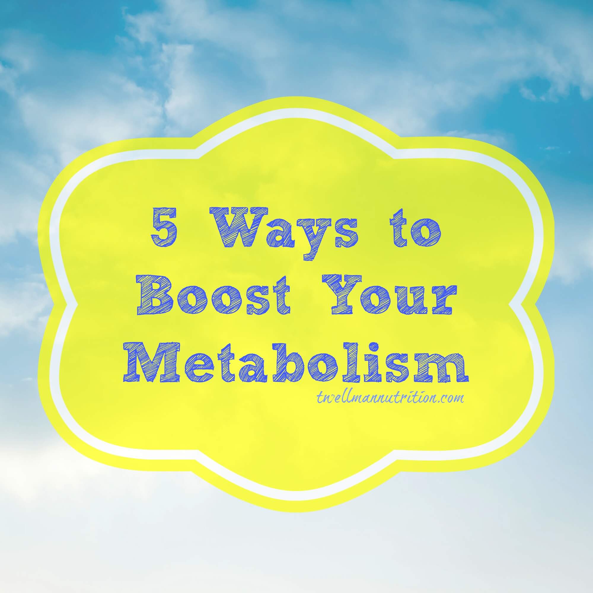 5 ways to Boost your Metabolism