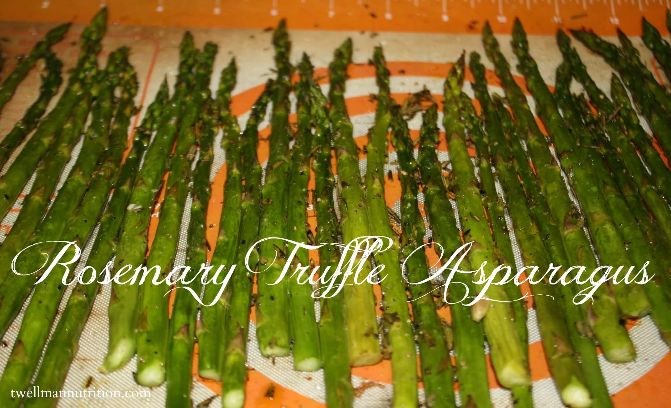 Rosemary Truffle Asparagus