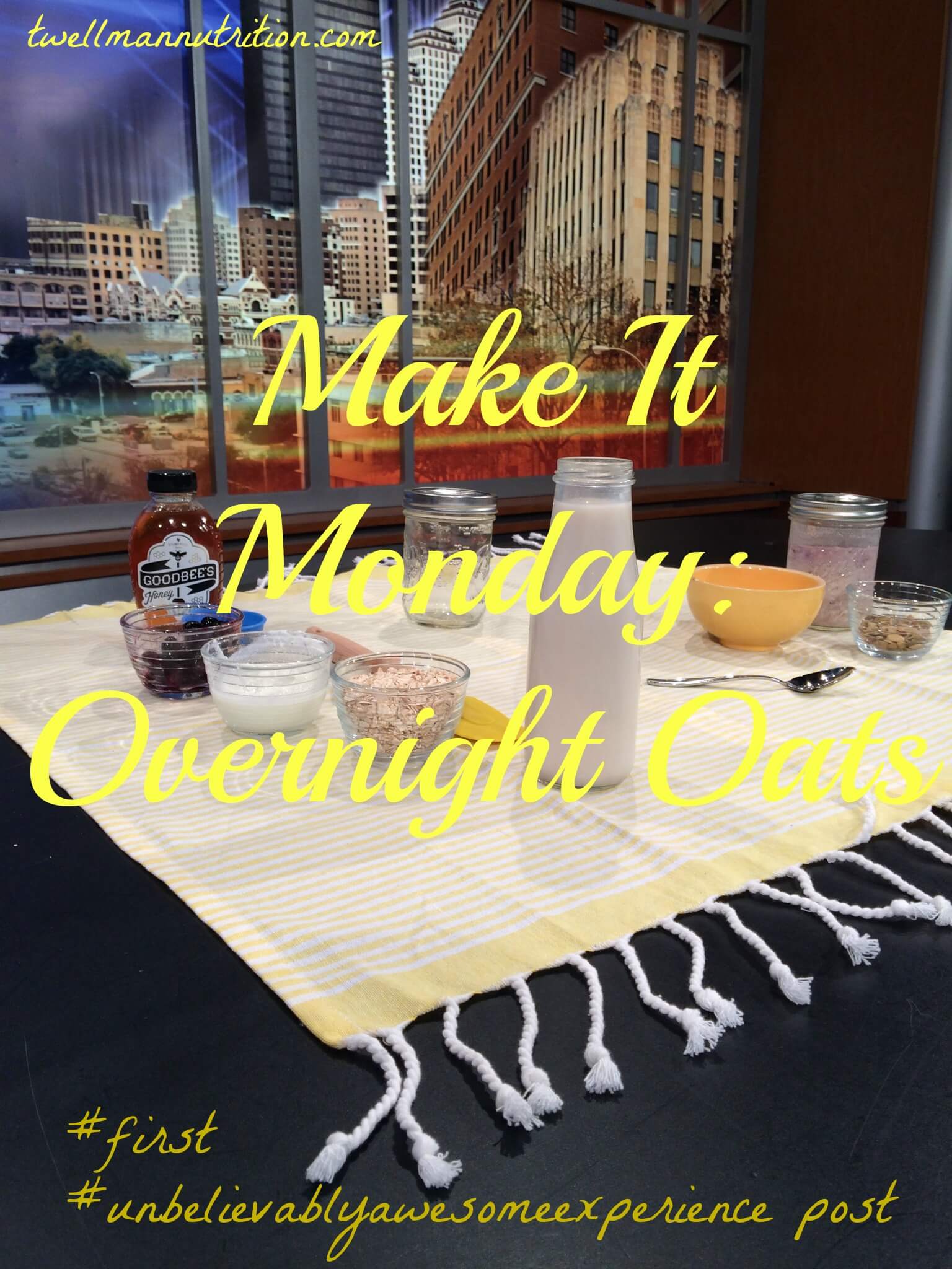 MAke it Monday Overnight Oats