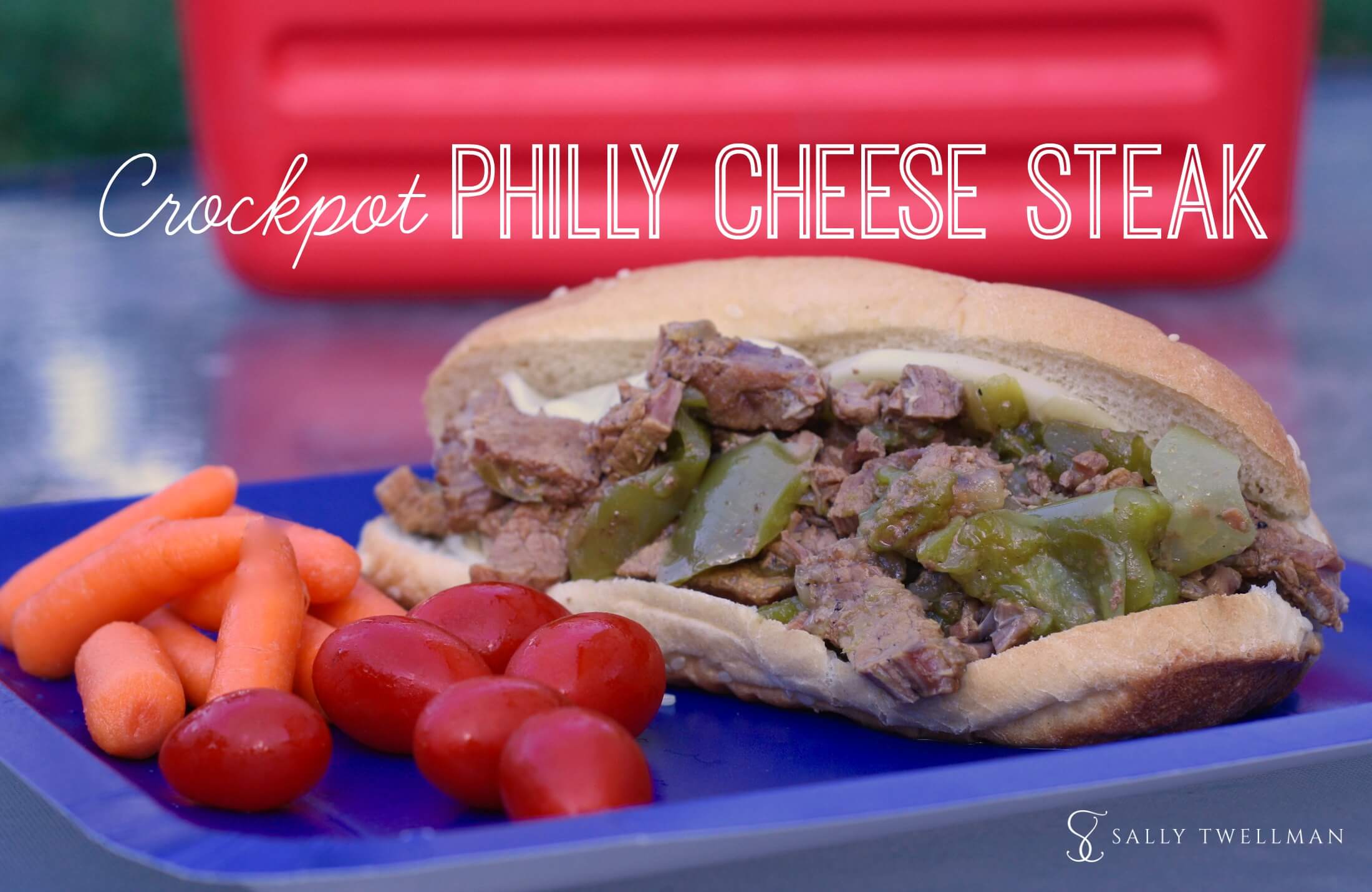 Crockpot Philly Cheese Steak