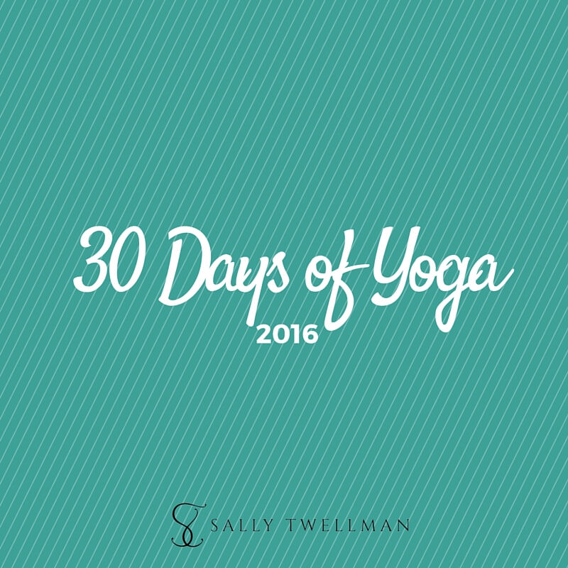 30 Days of Yoga 2016