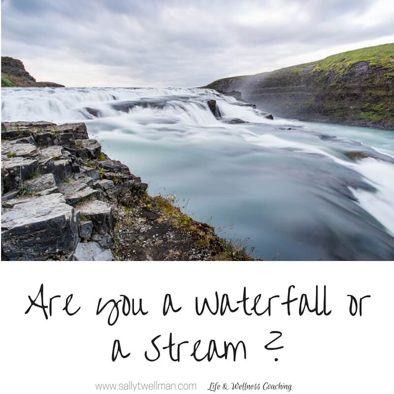 Are you a Waterfall or a Steam