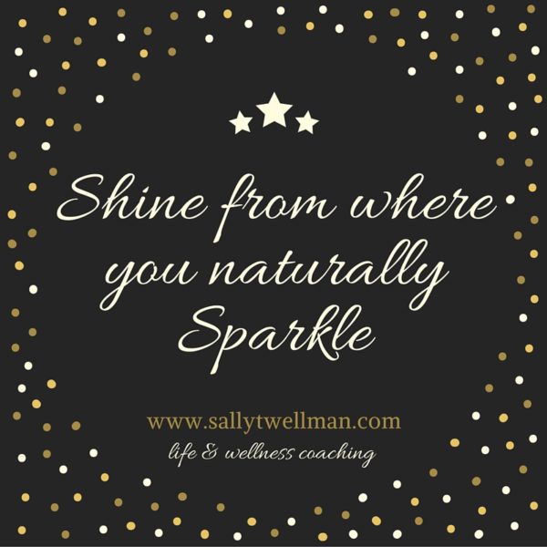 Shine from where you naturally SParkle