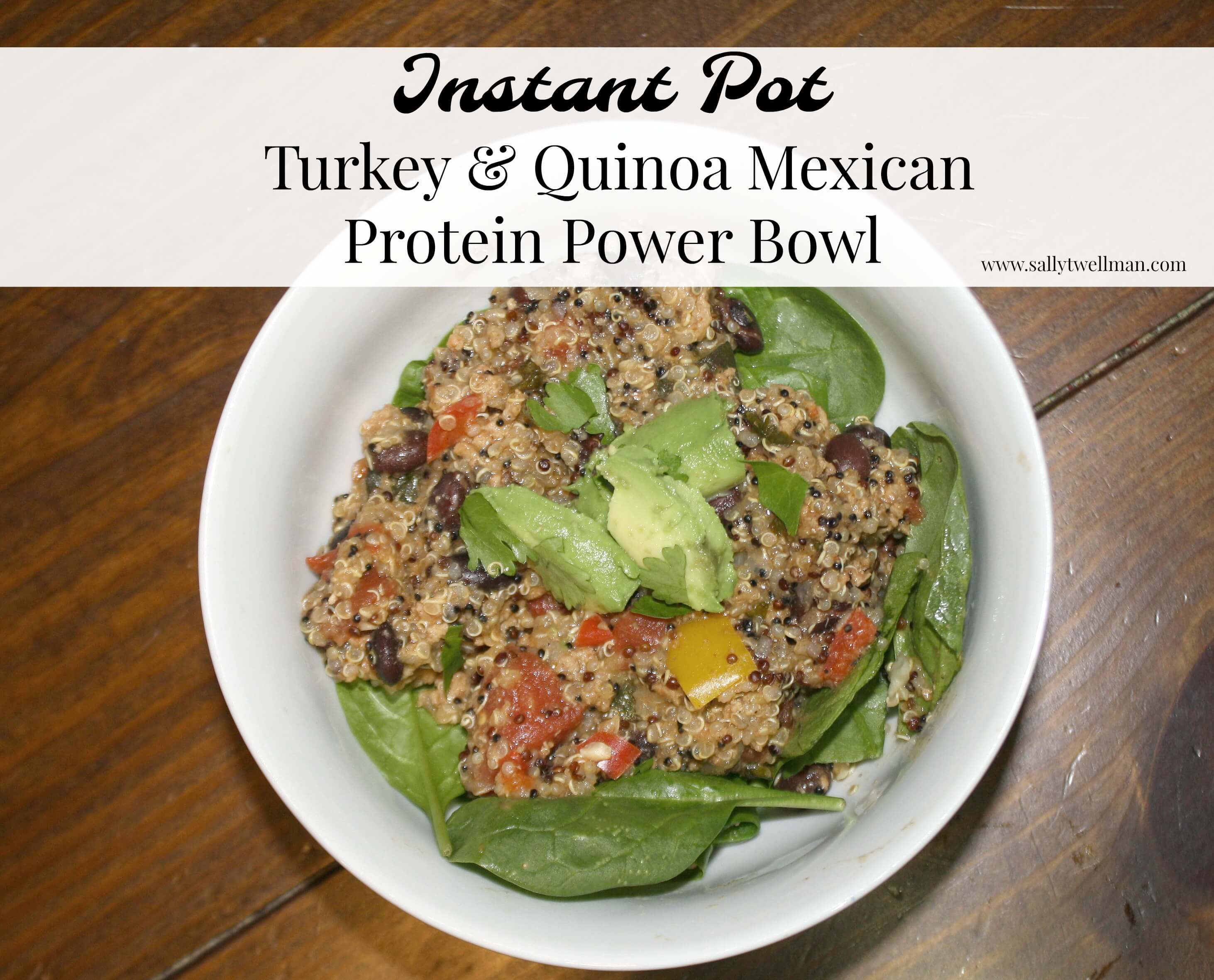 Instant pot best sale ground turkey quinoa