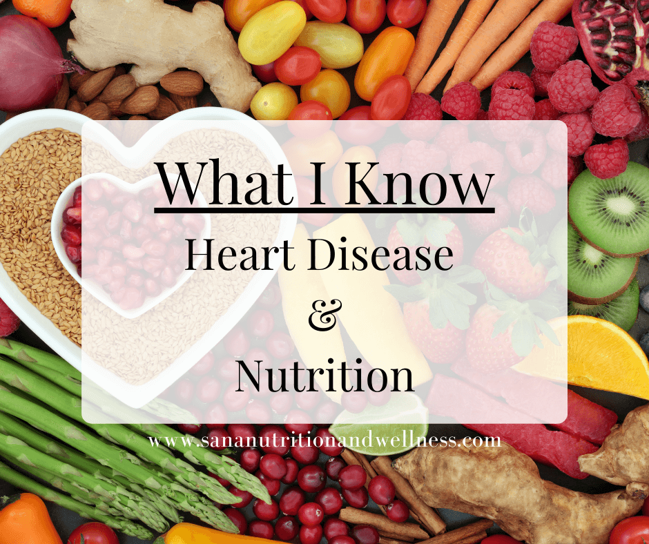 What I know Heart Disease and Nutrition cover Picture