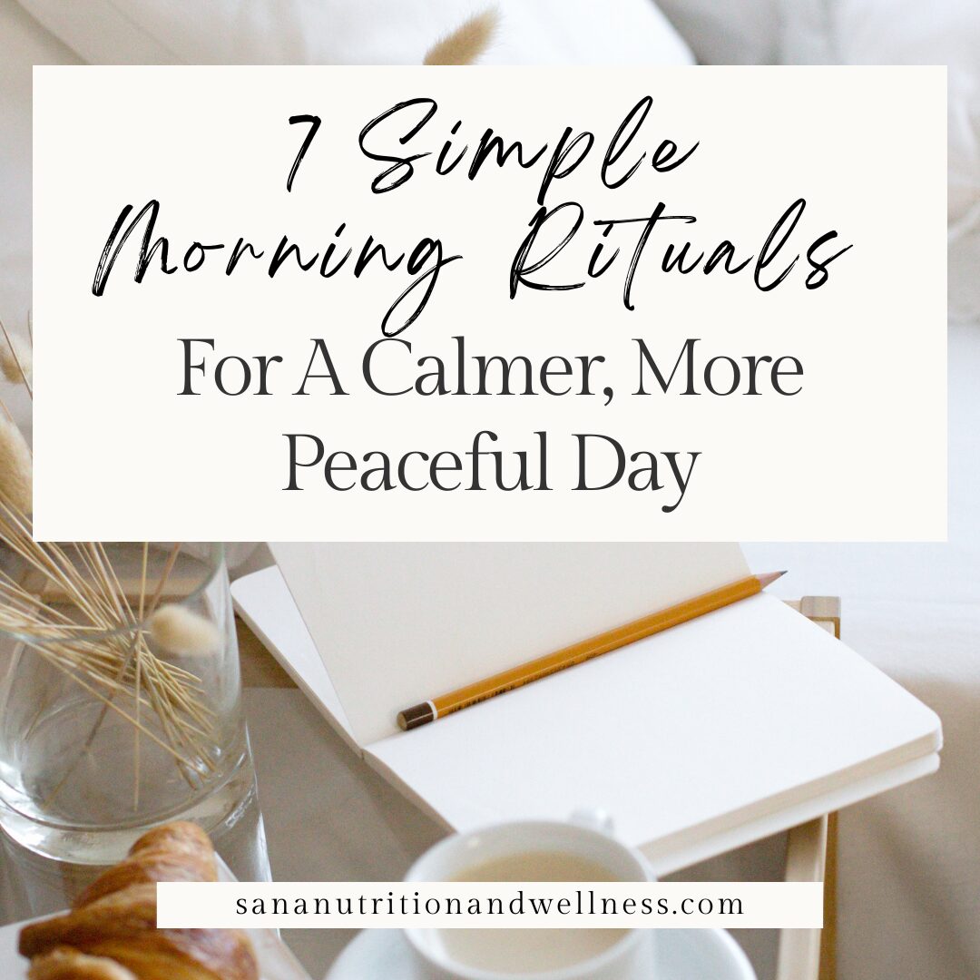 Insta 7 Calming Morning rituals